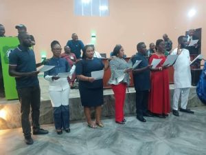 New NUJ Elected officers take oath of office - Straightn ews