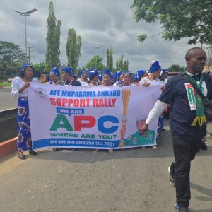 Annang youths on the march for Gov Umo Eno's 20227 re-election - Straightnews