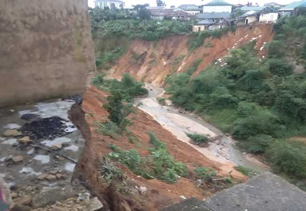 Landslide at Afang Ekpe