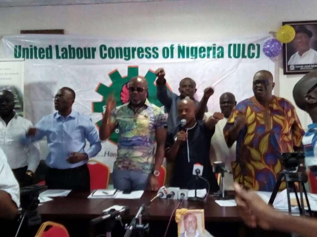 Joe Ajaero - United Labour Congress Chairman and Comrades