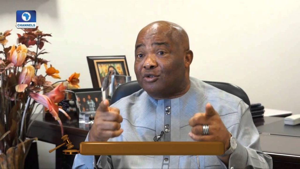 Senator Hope Uzodinma - Chairman of the Joint Committee on Customs Excise and Tariff and Marine Transport
