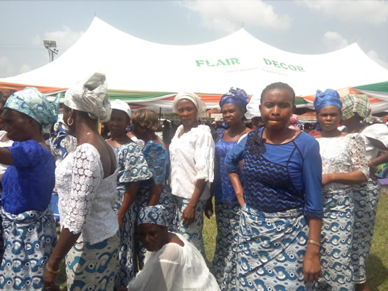 Women Group at a Public Function