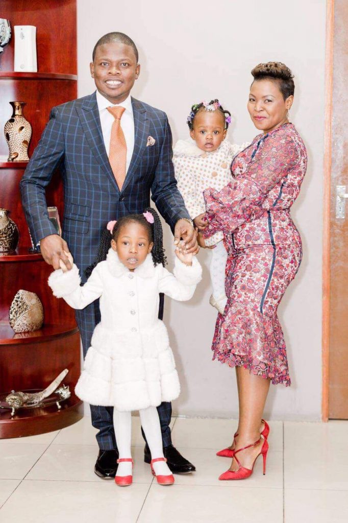 Prophet Shepherd Bushiri of the Enlightened Christian Gathering Church (ECG) and Family