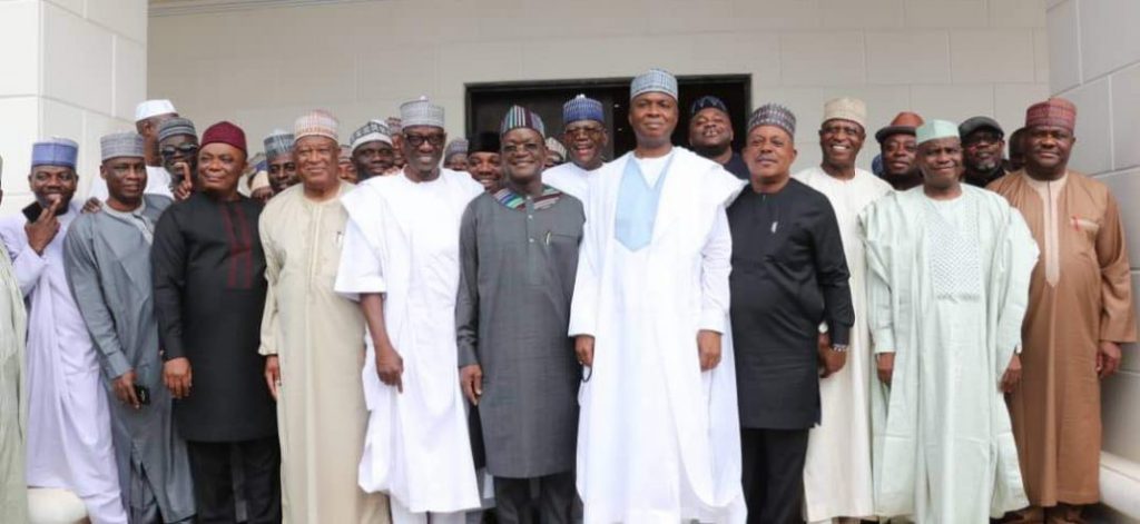 Group photograph of APC defectors, PDP Chieftains