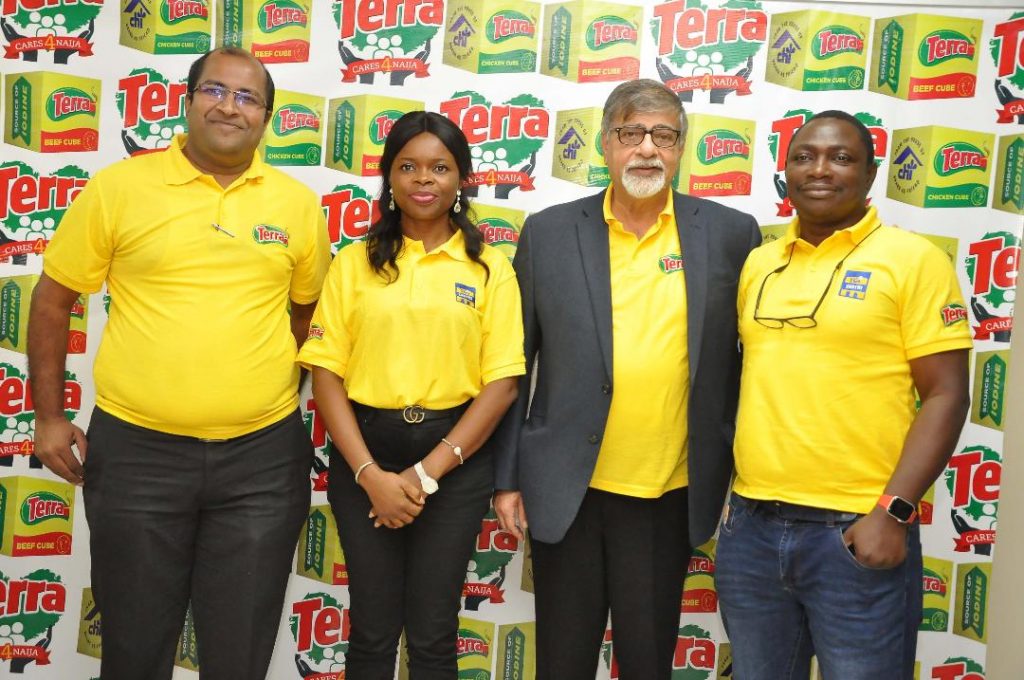 Pix 3 - L-R: Mr Govind Agarwal, Marketing Manager, TGI Distri Limited; Nnenna Onyenacho, Media and Activations Manager, TGI Distri Limited; Sunil Sawhney, Managing Director, TGI Distri & West African Cubes(WACUB) and Jide Ala