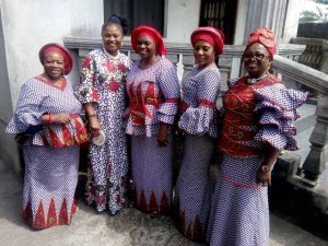  Mrs Ekaette Ekpo (m) and other media amazons