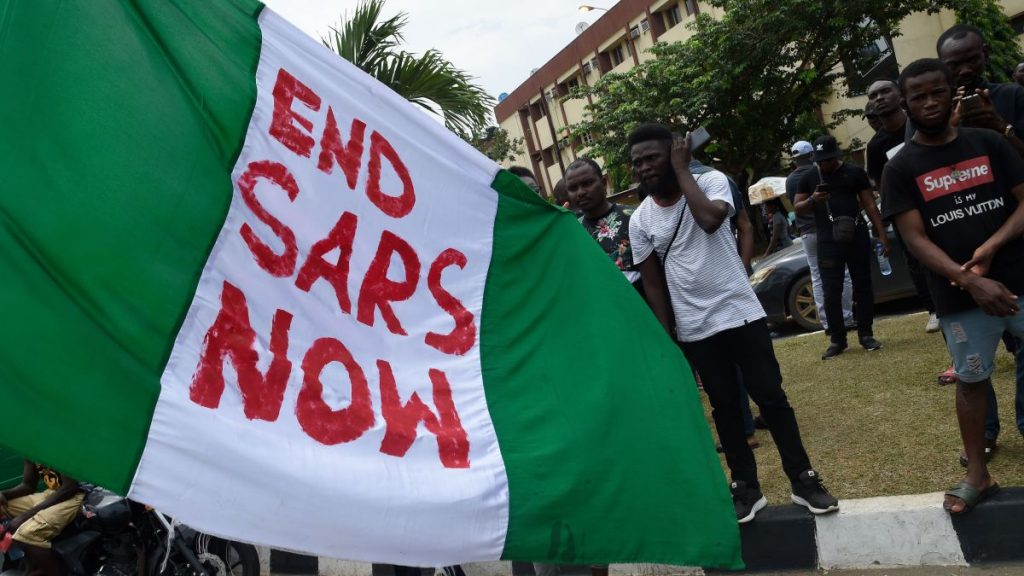 ENDSARS protesters straightnews