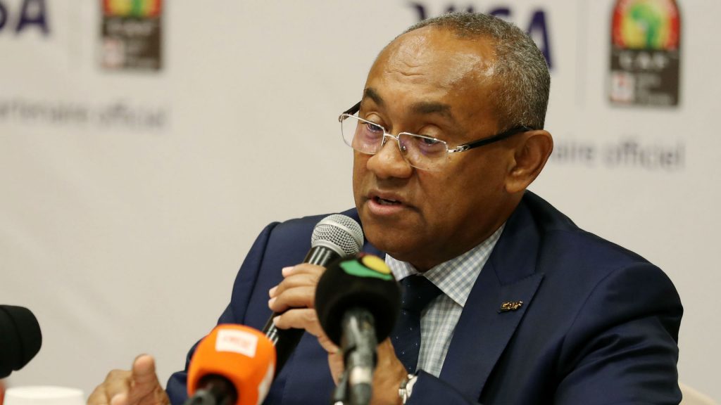 Ahmad Ahmad, CAF President straightnews