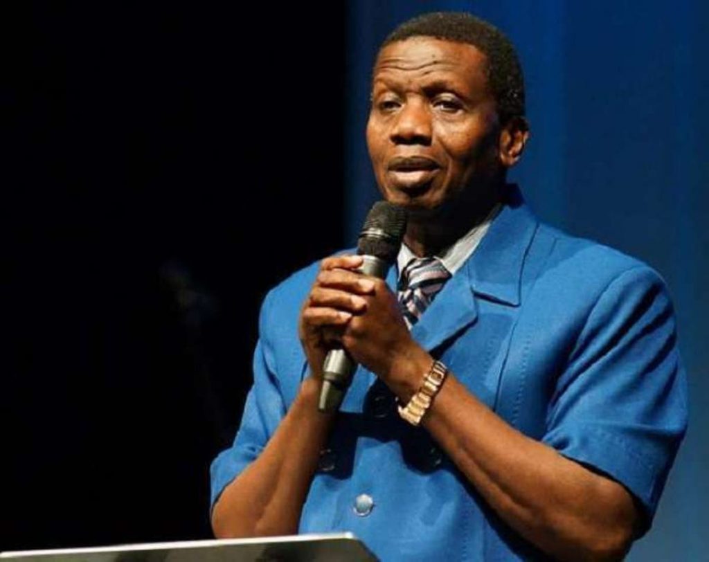 Pastor Enoch Adeboye straightnews