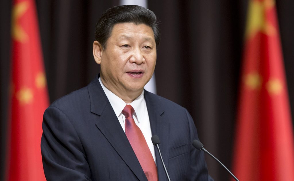 Chinese Prime Minister Xi Jinping straightnews