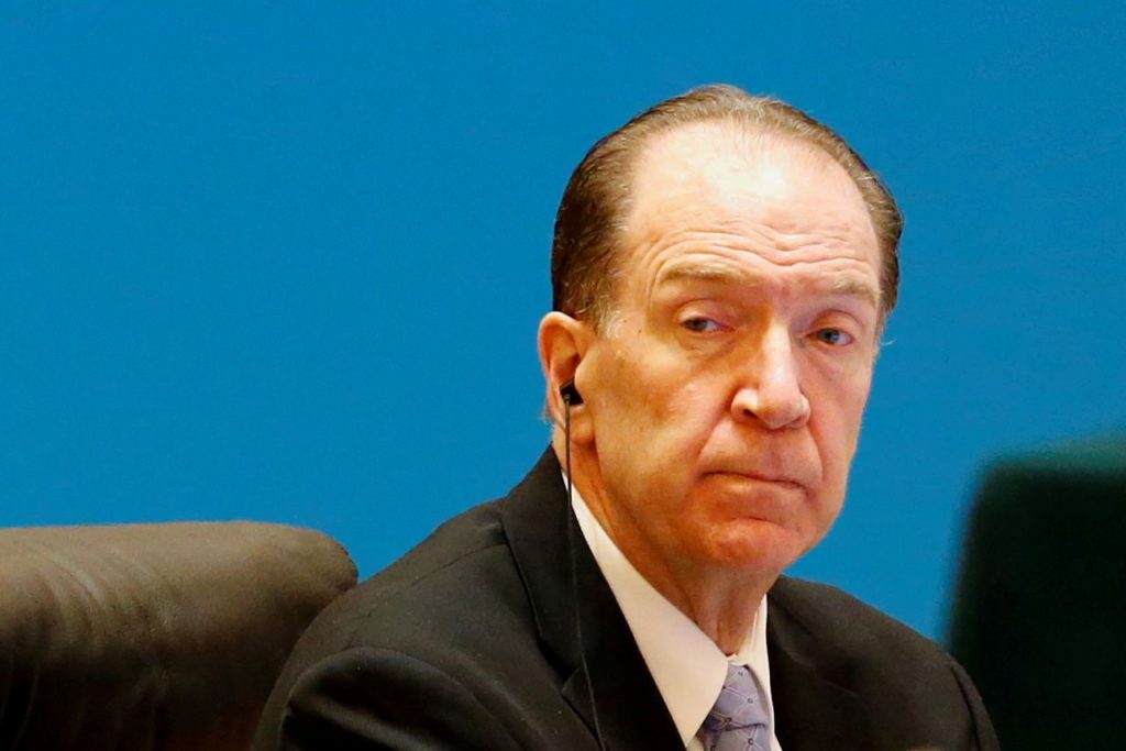 David Malpass, World Bank chief straightnews