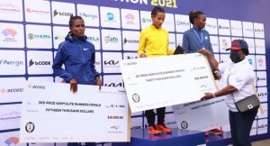 Top three women who won the race straightnews