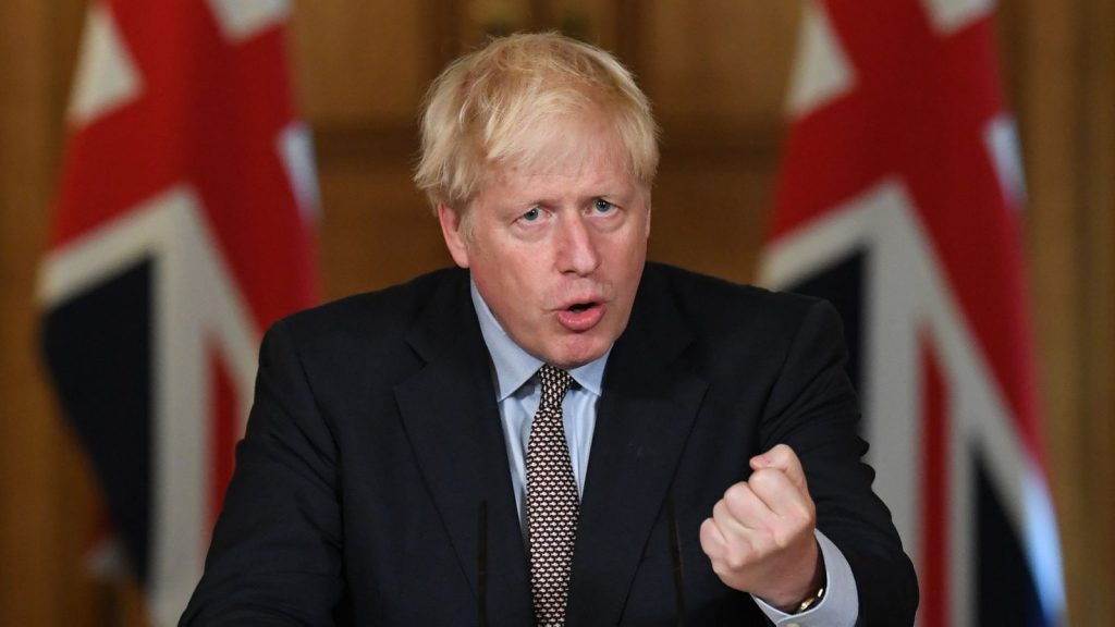 UK Prime Minister, Boris Johnson straightnews