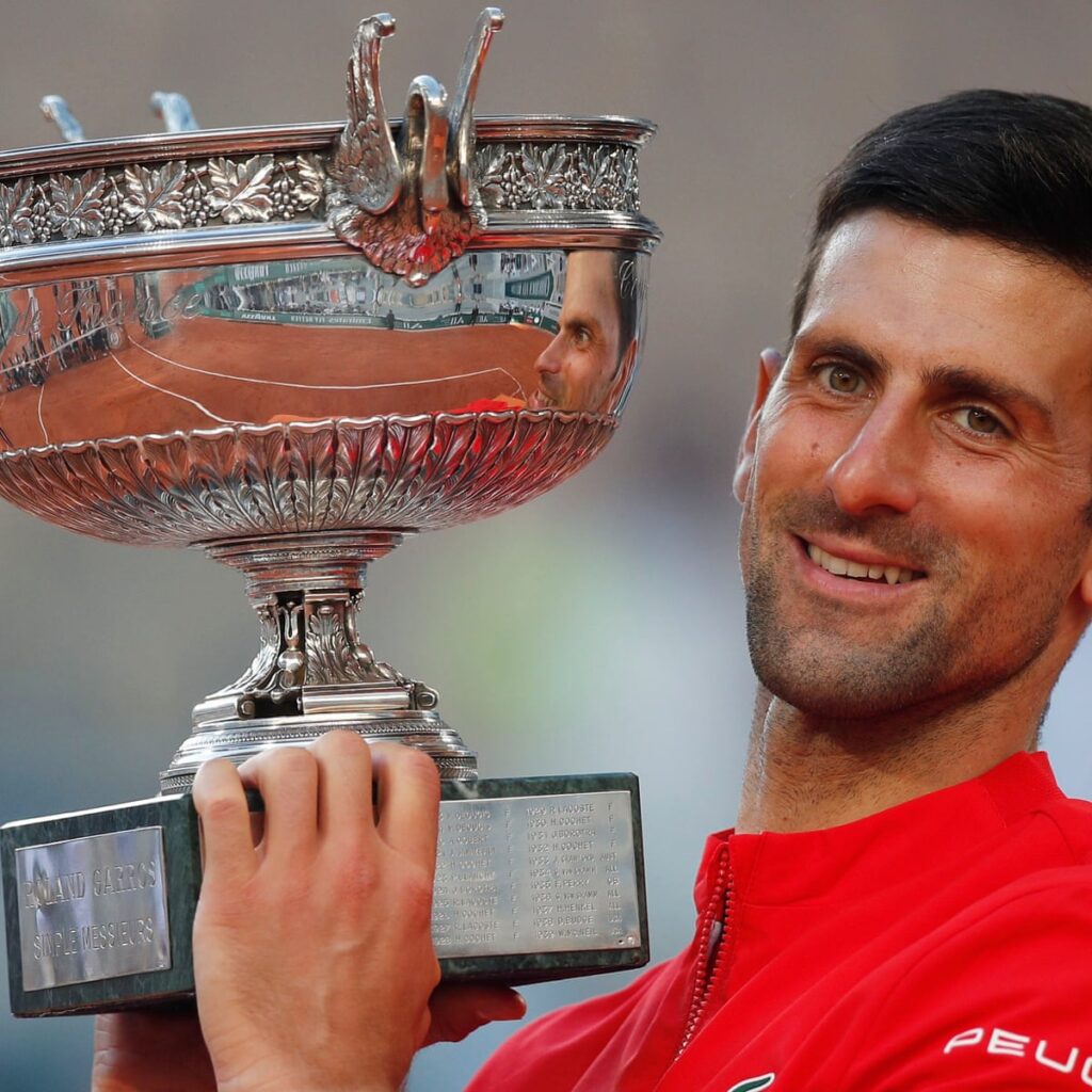 Novak Djokovic, the French Open champion starightnews