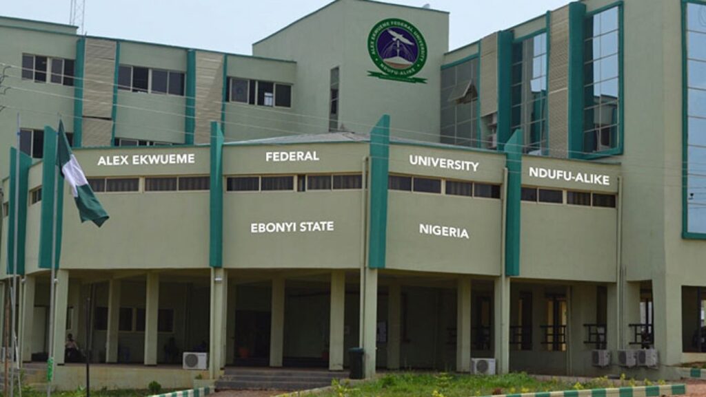 Alex Ekwueme Federal University Ndufu-Alike, Ikwo Local Government Area in Ebonyi straightnews