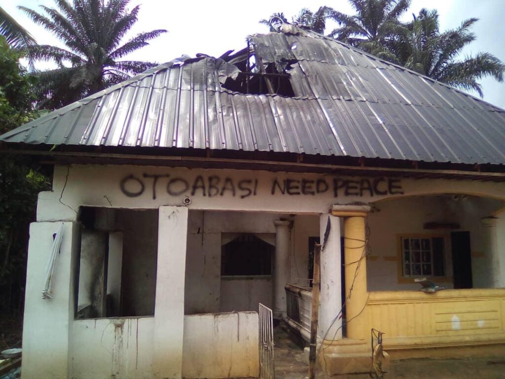 Palace of the notorious cult leader, Otoabasi Moses from Obon Ebot in Etim Ekpo- straightnews