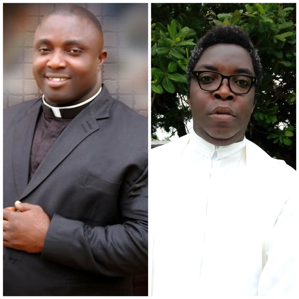 The two Catholic priests abducted in Edo State- straightnews