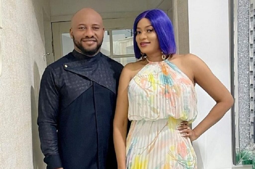 Nigerian actor/director, Yul Edochie, and his wife, May- Straightnews