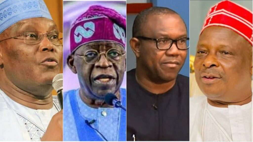 Nigerian Presidential candidates for the 2023 elections- straightnews