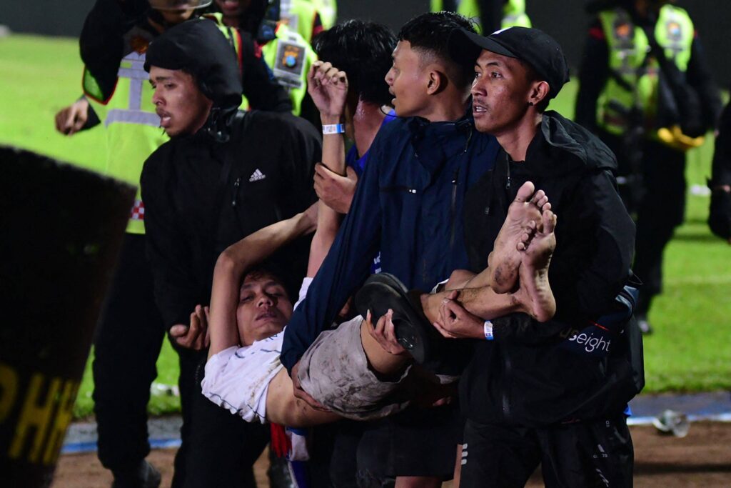 Indonesian soccer stampede- straightnews