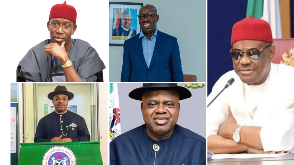 Some South-South Nigerian governors- straightnews