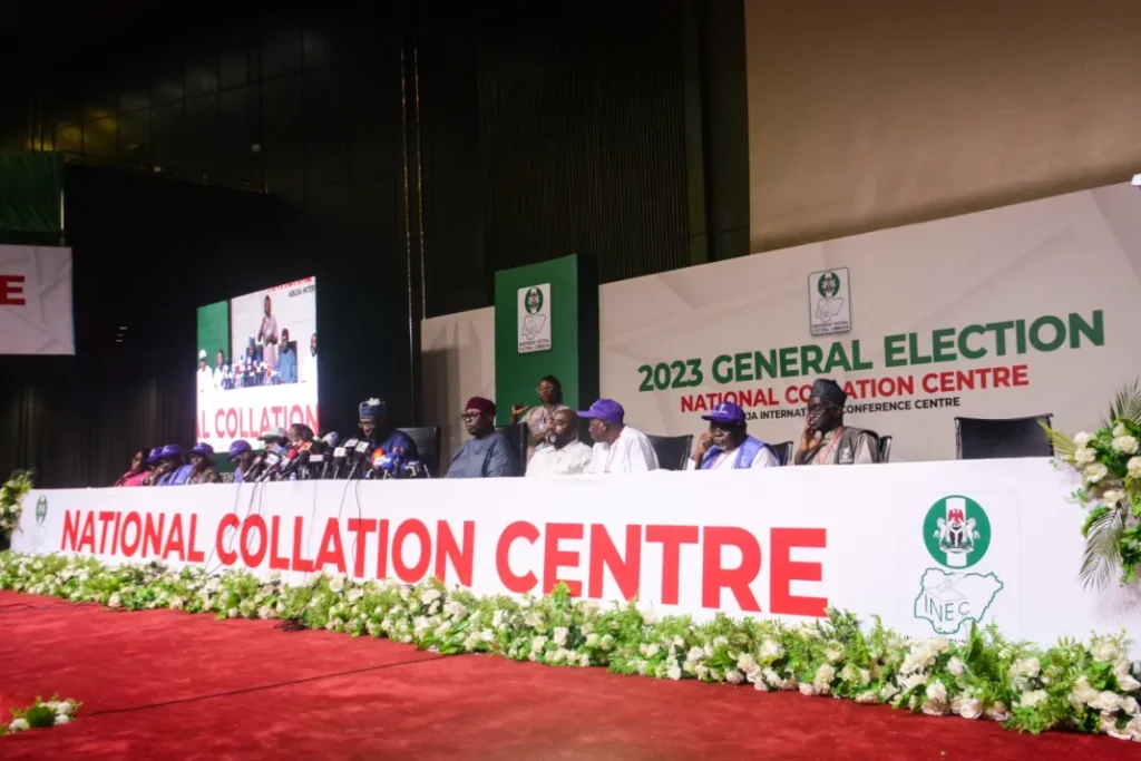 INEC Collation centre - Straightnews