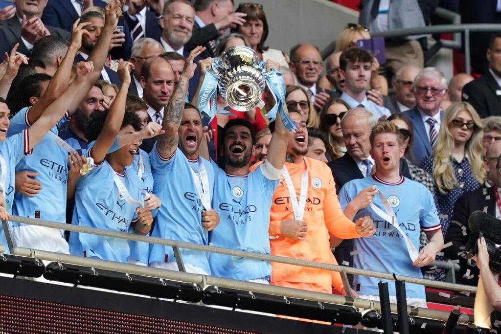 Manchester City beat Man United to pick FA Cup - Straightnews