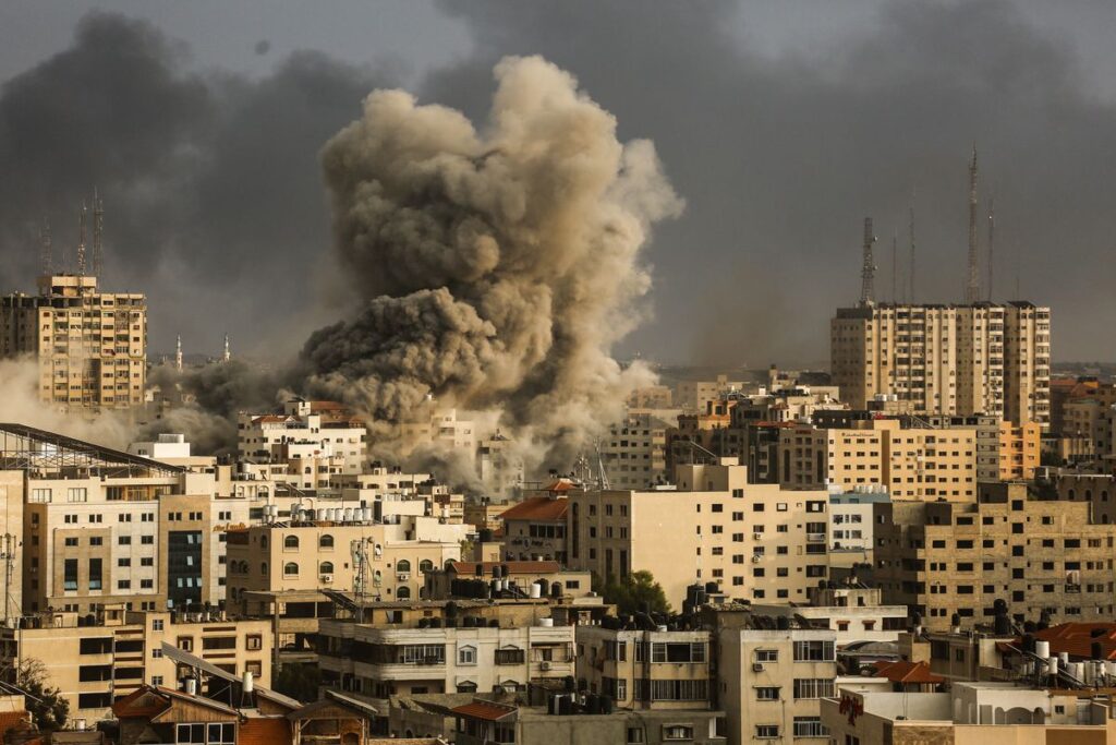 Debris of Israel-Hamas war - Straightnews