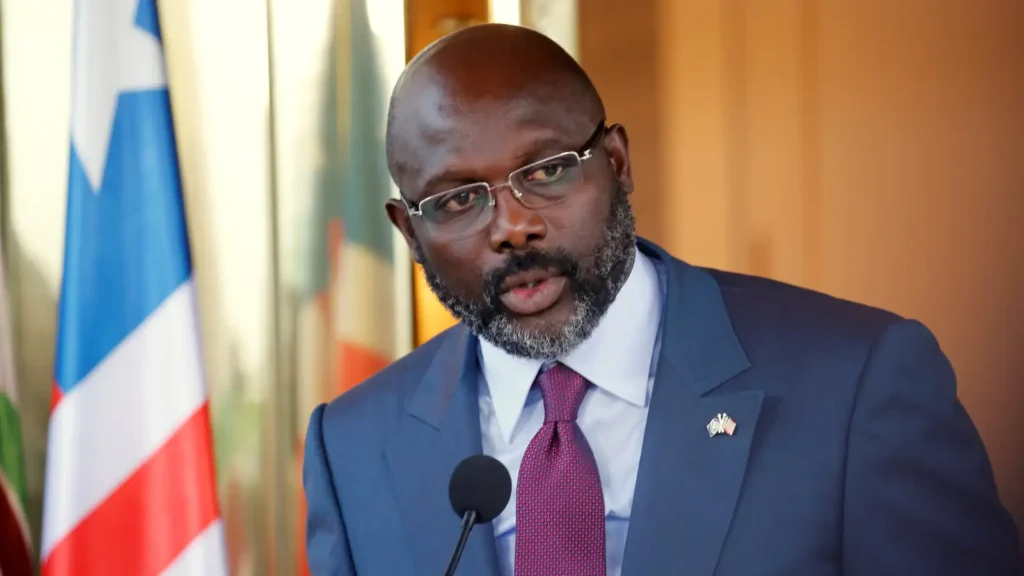 President George Weah - straightnews