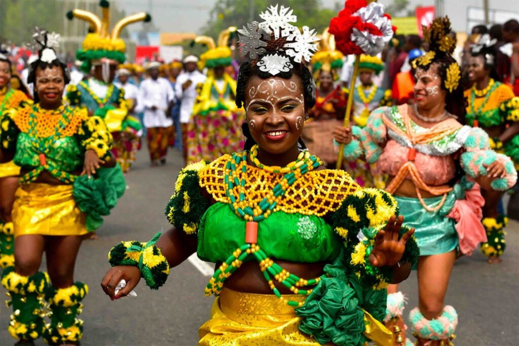 Dancers at the Calabar Carnival - Straightnews