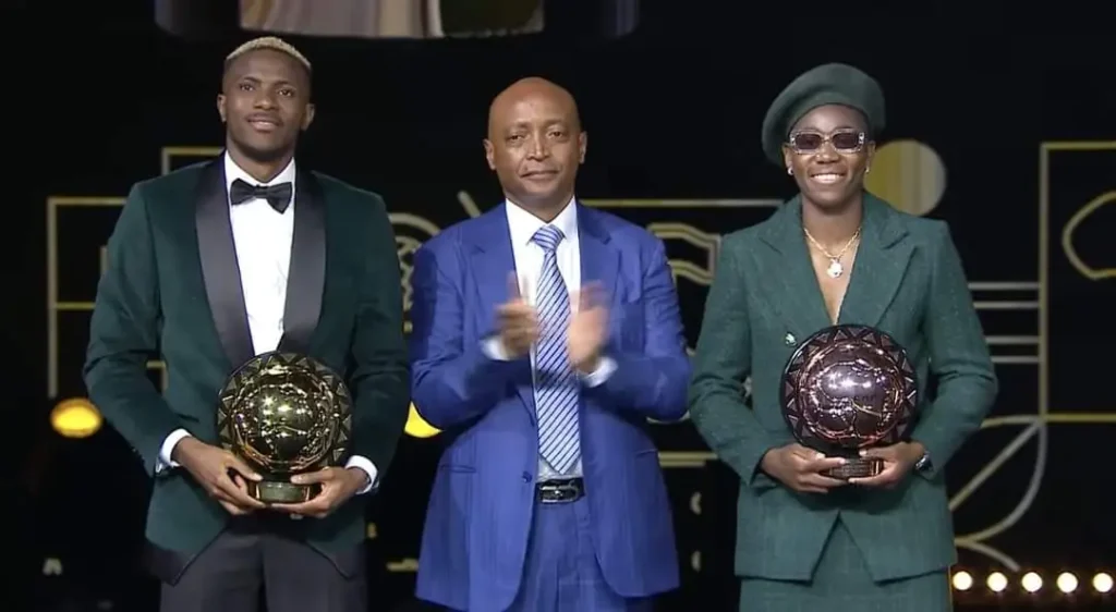 Victor Osimhen, Asisat Oshoala win African Footballer of the Year- Straightnews