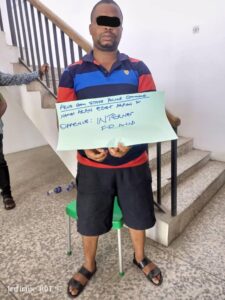 Suspected fraudster in Uyo - Straightnews