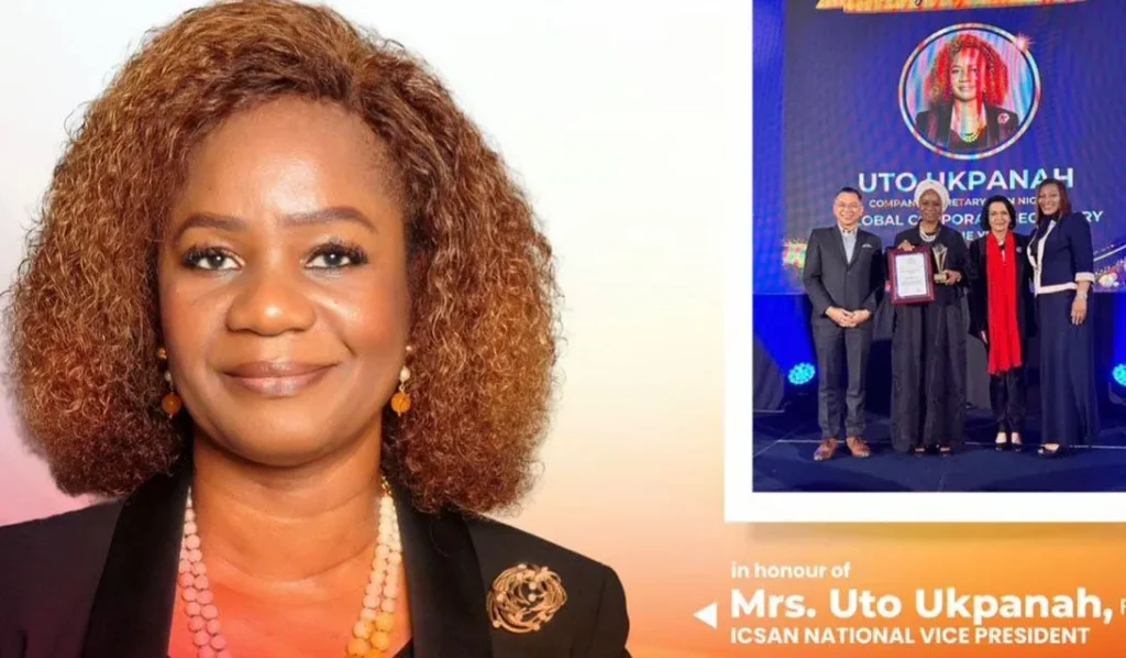 A'Ibom ICSAN hails Mrs Uto Ukpanah for th Global Corporate Secretary award - Straightnews