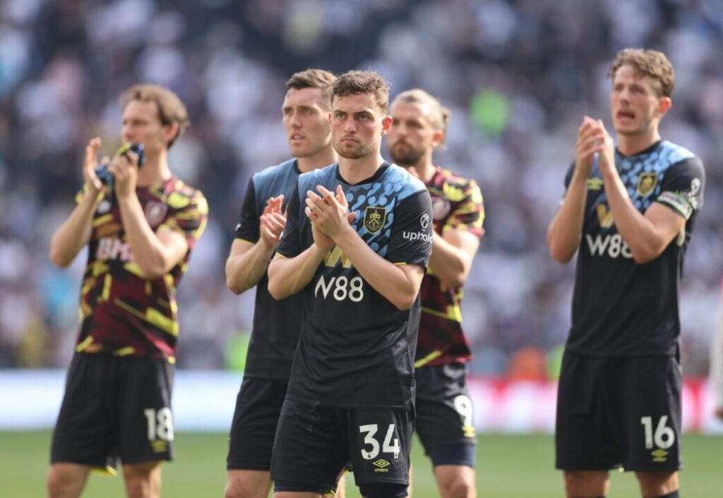 Burnley players in sorrowful after being relegated to Championship side - Straightnews