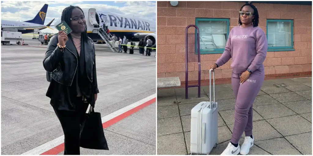 Nigerian lady who travels to 10 countries in 3 weeks - Straightnews