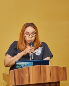 Mrs Idongesit Alexander, delivering a welcome address - Straightnews