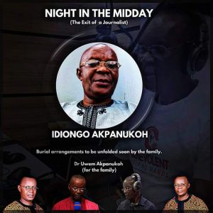 Idiongo Akpanukoh - Straightnews