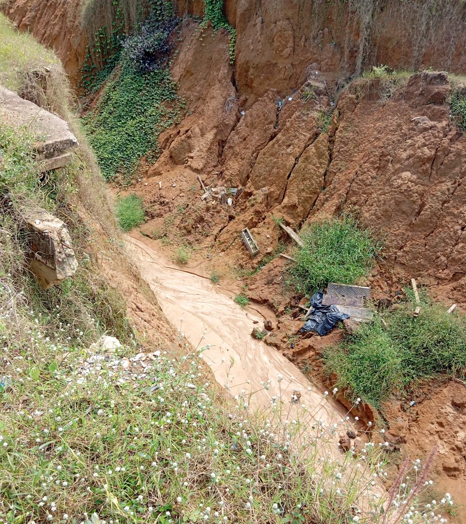 The excavated Afaha Ube Itam Road - Straightnews