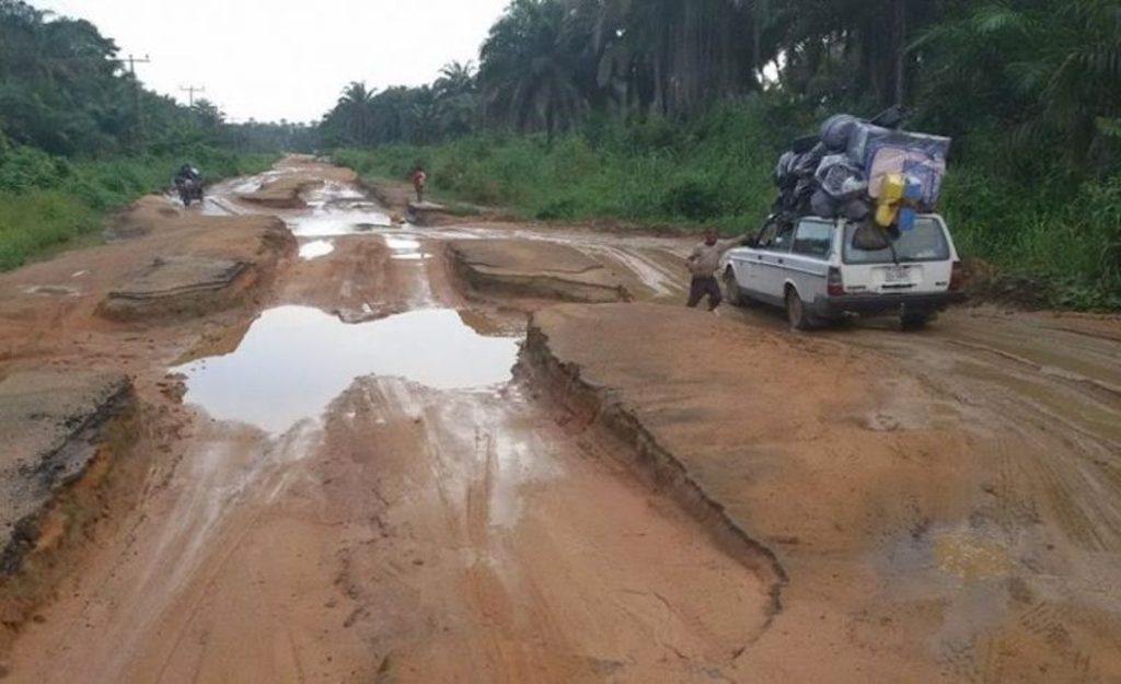 Calabar-Itu Highway in disrepair - Straightnews