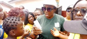 One of the participants educating on malaria - straightnews