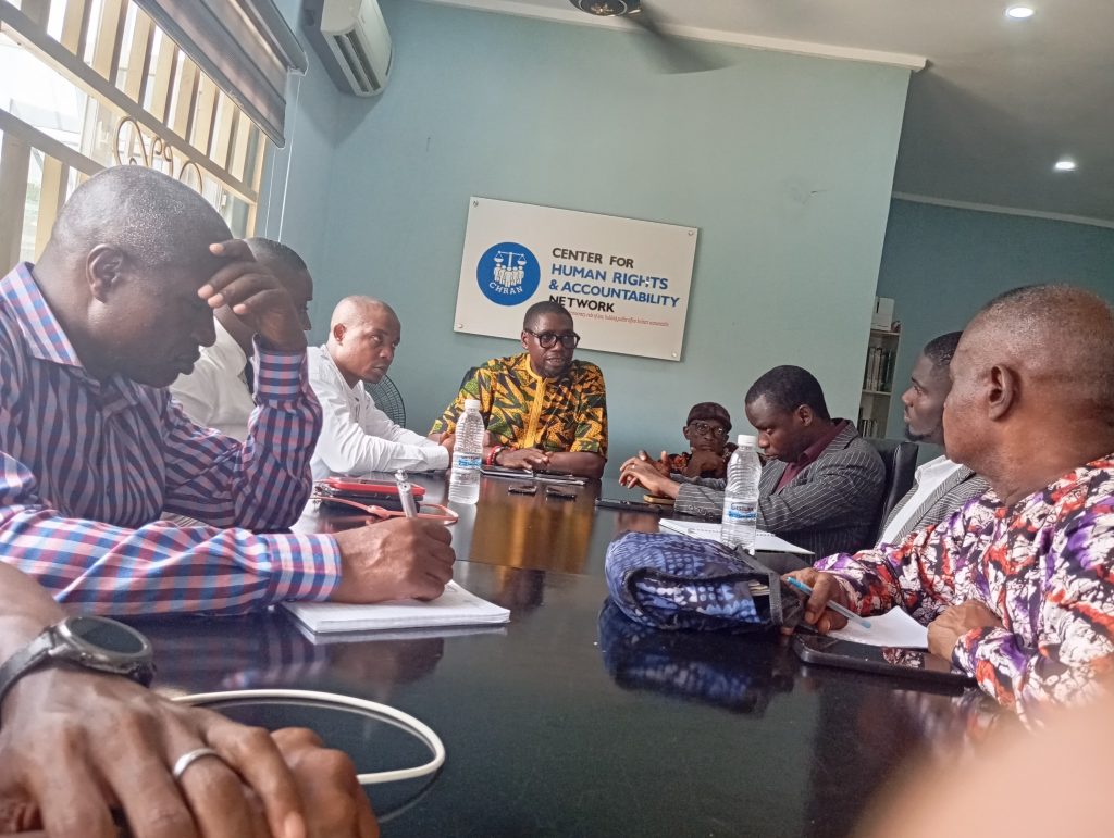 CHRAN Director, Otuekong Franklyn Isong addressing the press in Uyo - Straightnews