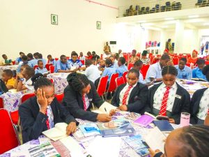 Another set of students at Uyo Book Club- Straightnews
