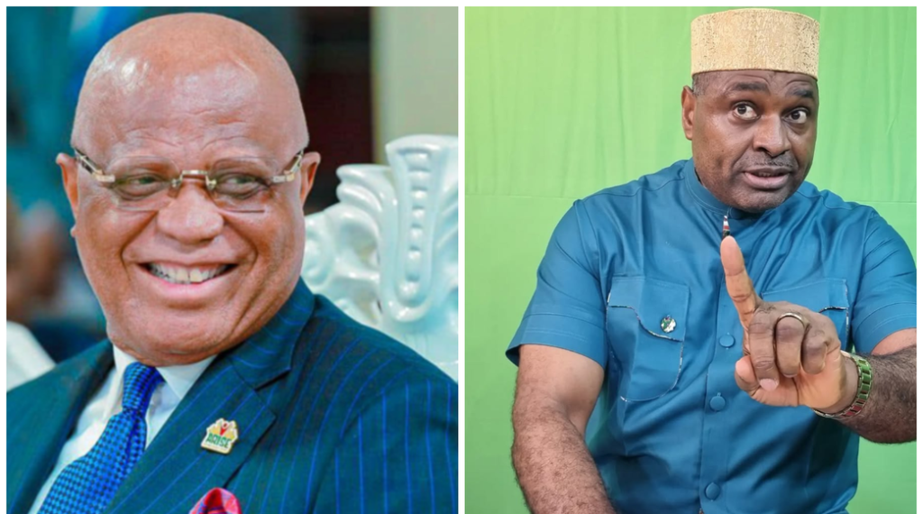 Gov Umo Eno, Kenneth Okonkwo - Straightnews