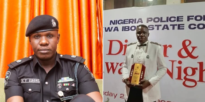 Police Command honours officer for rejecting N.8m bribe in Akwa Ibom C. S. Ebong - Straightnews
