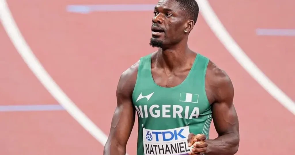 World Championships: Ezekiel Nathaniel breaks Nigerian record, finishes 4th in 400m hurdles final Nathaniel Ezekiel - Straightnews