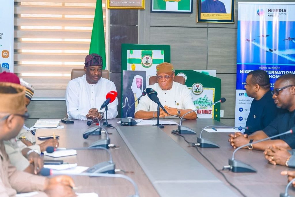 FG Approves Victor Attah Airport, Uyo for International Operations Festus Keyamo and Governor Umo Eno sealing the flights business - Straightnews