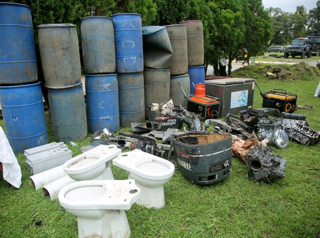 Items recovered by the Police Command - Straightnews