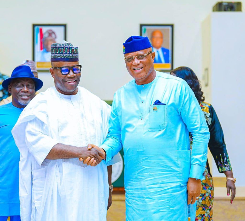 Senator Akpabio and Governor Umo Eno - Straightnews