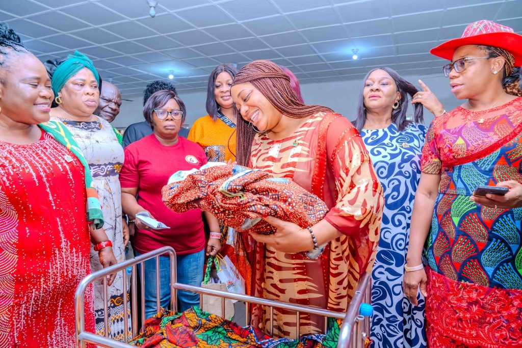 Lady Obareki welcomes first Christmas baby in Akwa Ibom - Straighnews