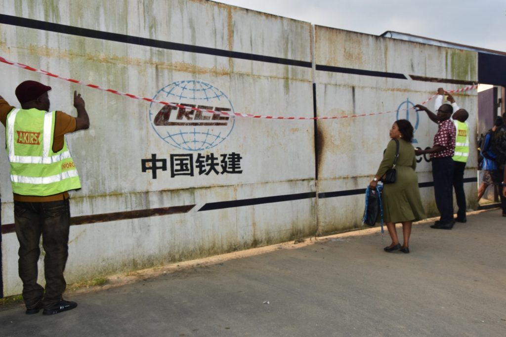 AKIRS obeys court order, seals off CCECC Office in Uyo - Straightnews